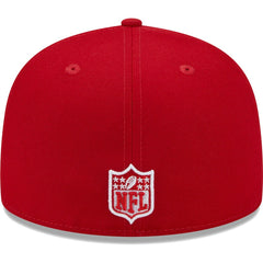 New York Giants New Era Super Bowl XLVI Main Patch 59FIFTY Fitted Hat - Scarlet - NFL