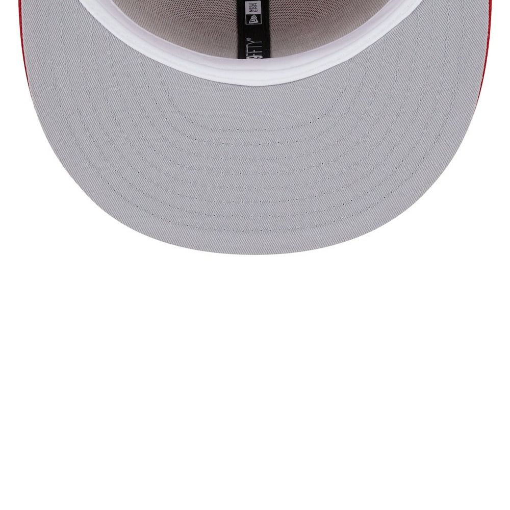 New York Giants New Era Super Bowl XLVI Main Patch 59FIFTY Fitted Hat - Scarlet - NFL