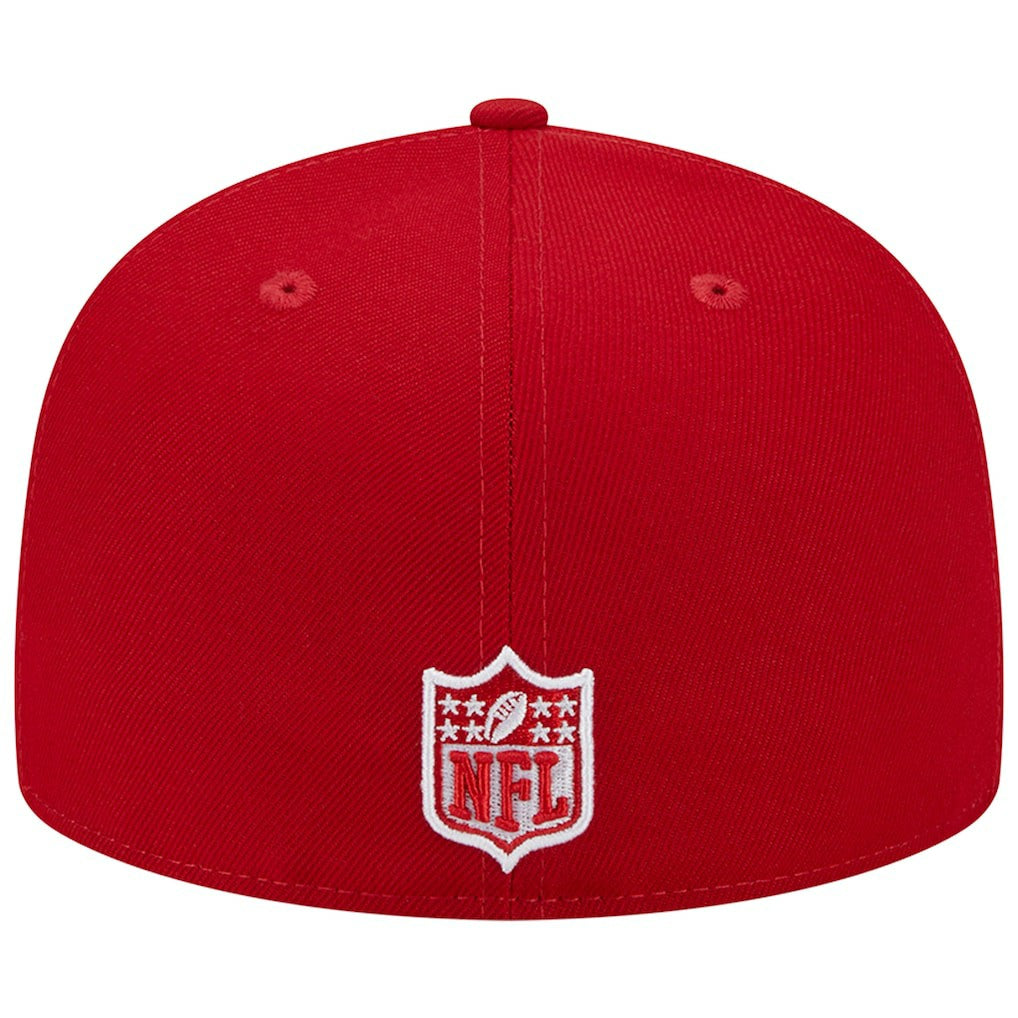 Pittsburgh Steelers New Era Super Bowl XLIII Main Patch 59FIFTY Fitted Hat - Scarlet - NFL