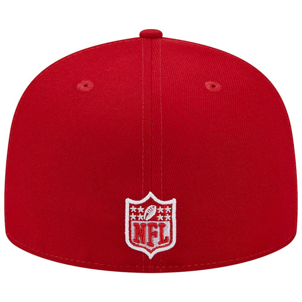 Pittsburgh Steelers New Era Super Bowl XLIII Main Patch 59FIFTY Fitted Hat - Scarlet - NFL