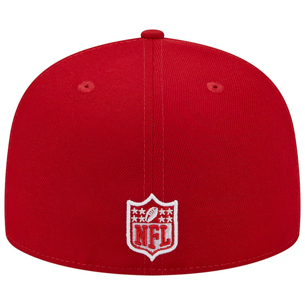 San Francisco 49ers New Era Super Bowl XXIX Main Patch 59FIFTY Fitted Hat - Scarlet - NFL