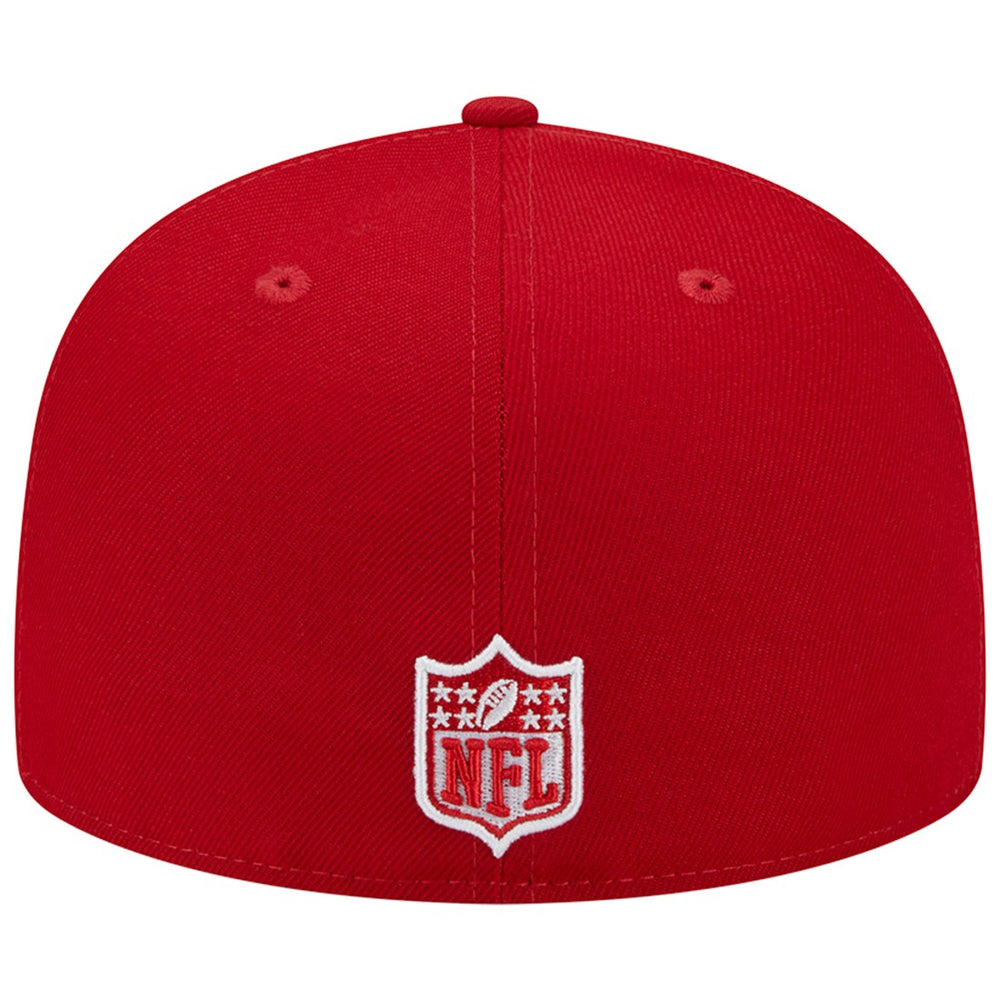 Tampa Bay Buccaneers New Era Super Bowl XXXVII Main Patch 59FIFTY Fitted Hat - Scarlet - NFL