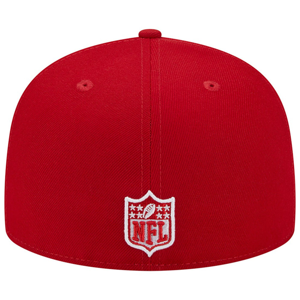 Tennessee Titans New Era 15 Years Main Patch 59FIFTY Fitted Hat - Scarlet - NFL