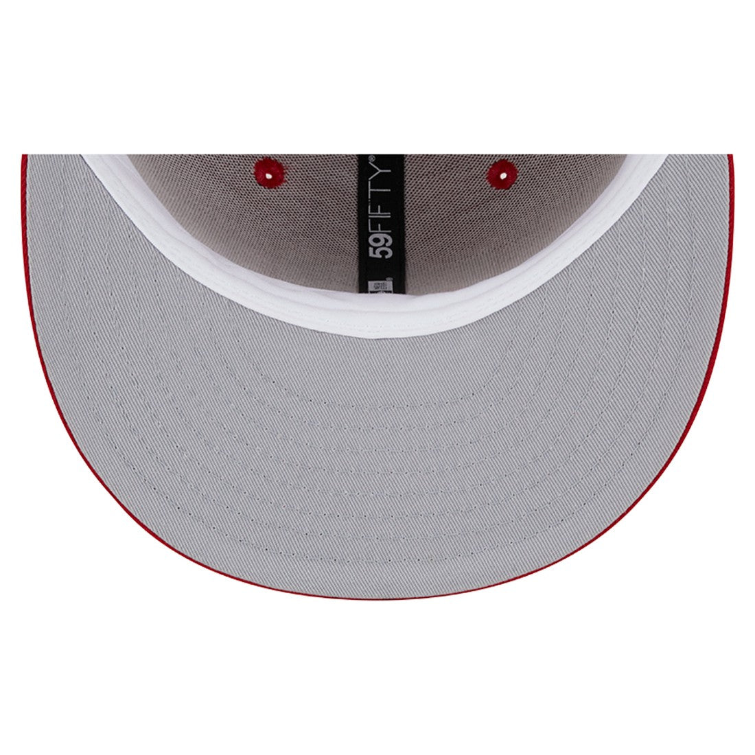 Tennessee Titans New Era 15 Years Main Patch 59FIFTY Fitted Hat - Scarlet - NFL