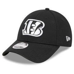 Cincinnati Bengals New Era Youth Main B-Dub 9FORTY Adjustable Hat - Black - NFL