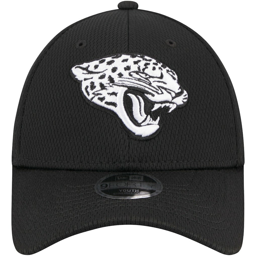 Jacksonville Jaguars New Era Youth Main B-Dub 9FORTY Adjustable Hat - Black - NFL