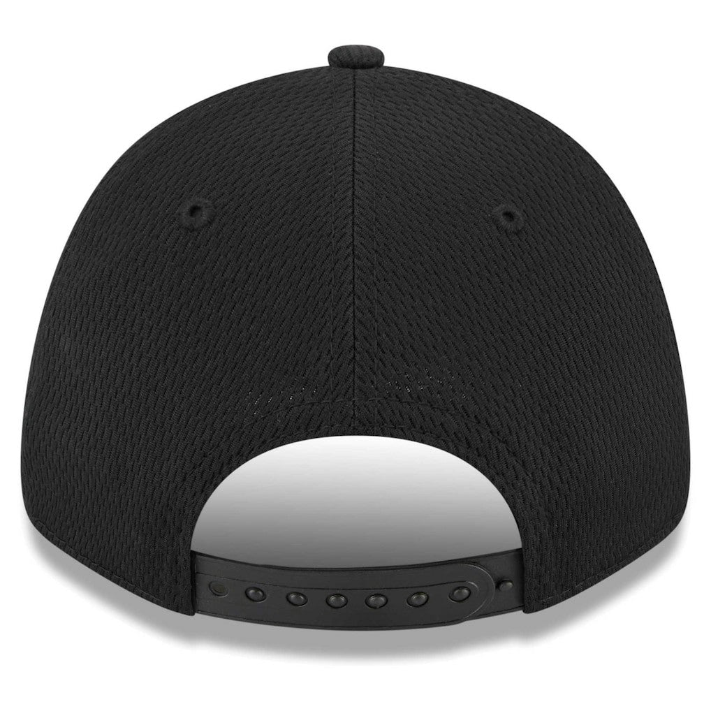 Miami Dolphins New Era Youth Main B-Dub 9FORTY Adjustable Hat - Black - NFL