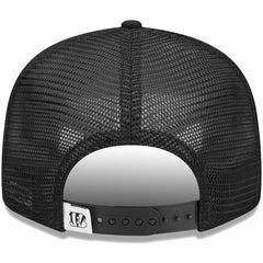 Cincinnati Bengals New Era Main Trucker 9FIFTY Snapback Hat - Black - NFL