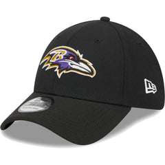 Baltimore Ravens New Era Main 39THIRTY Flex Hat - Black - NFL