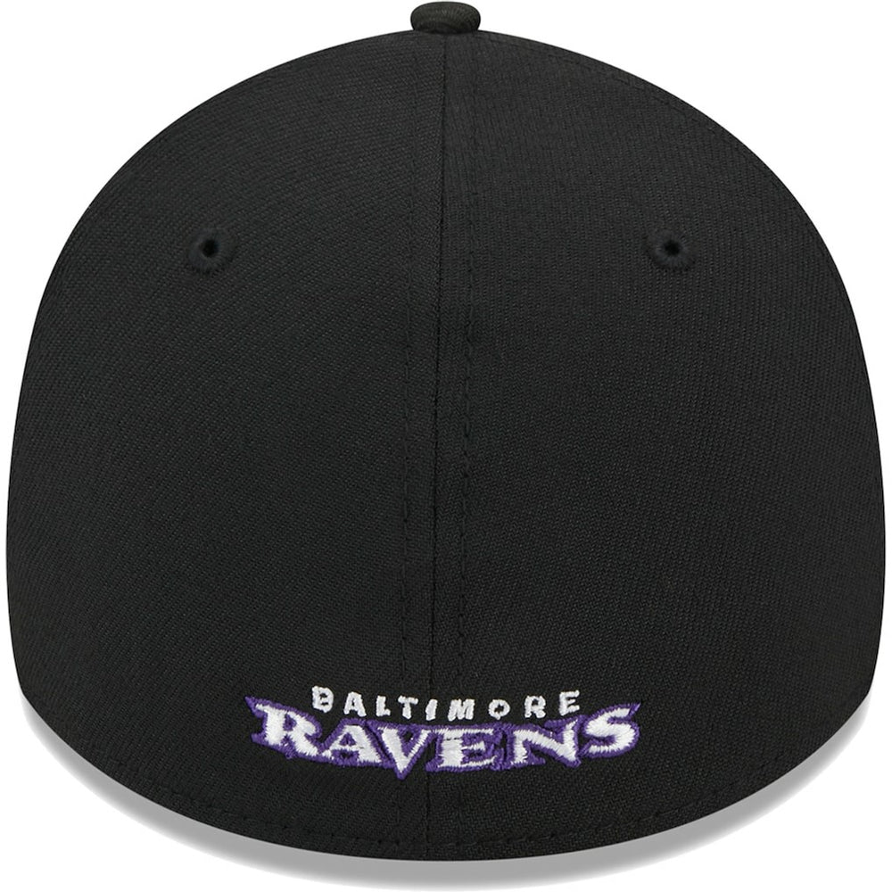 Baltimore Ravens New Era Main 39THIRTY Flex Hat - Black - NFL