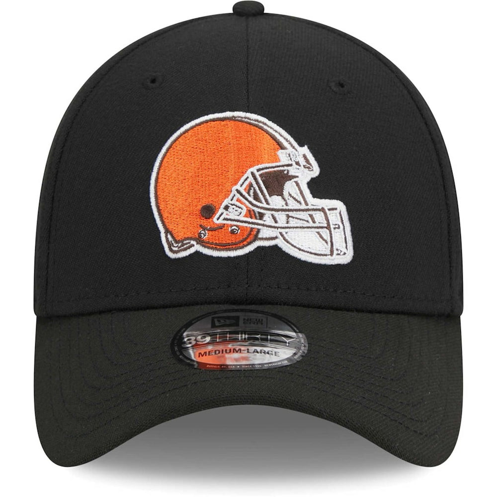 Cleveland Browns New Era Main 39THIRTY Flex Hat - Black - NFL
