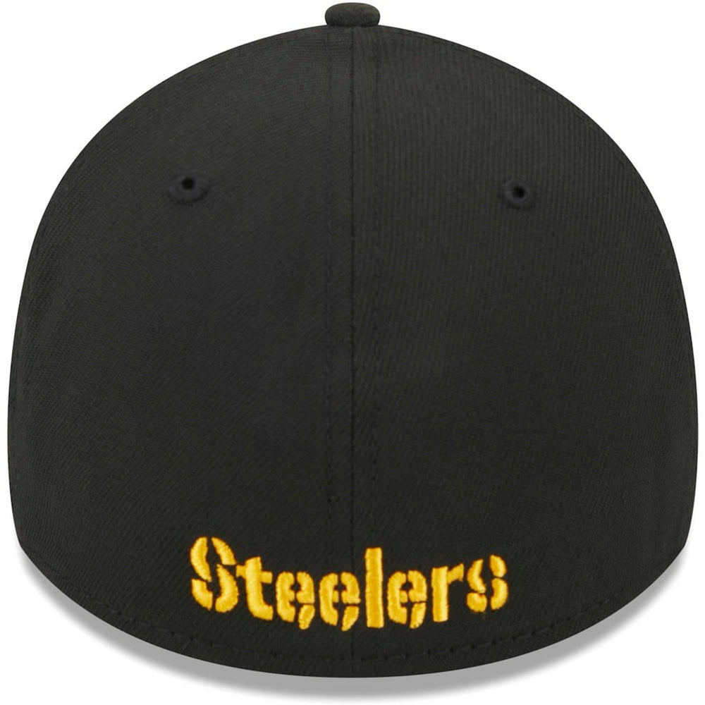 Pittsburgh Steelers New Era Main 39THIRTY Flex Hat - Black - NFL