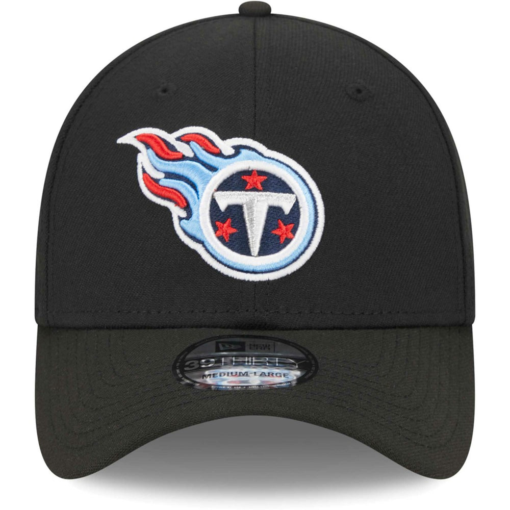 Tennessee Titans New Era Main 39THIRTY Flex Hat - Black - NFL