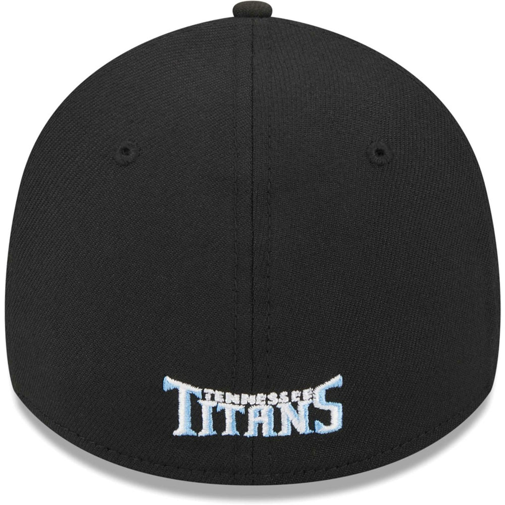 Tennessee Titans New Era Main 39THIRTY Flex Hat - Black - NFL