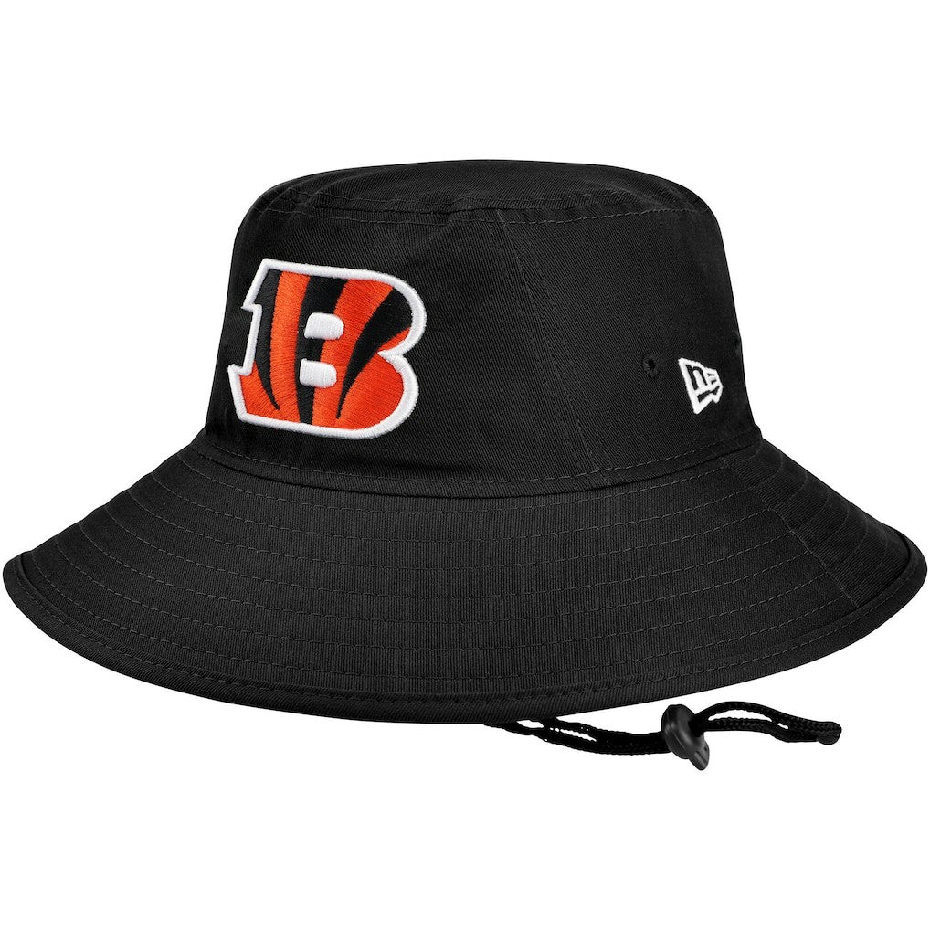 Cincinnati Bengals New Era Main Bucket Hat - Black - NFL