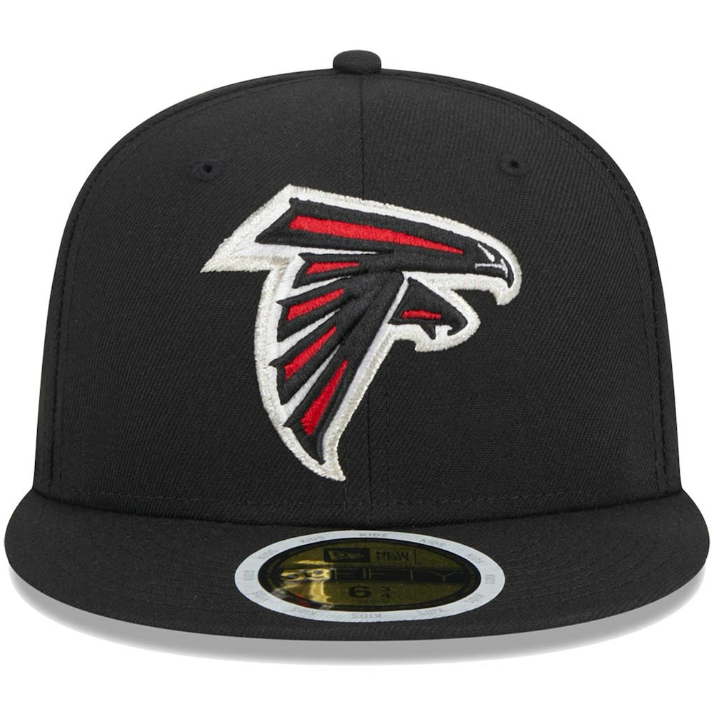 Atlanta Falcons New Era Youth Main 59FIFTY Fitted Hat - Black - NFL