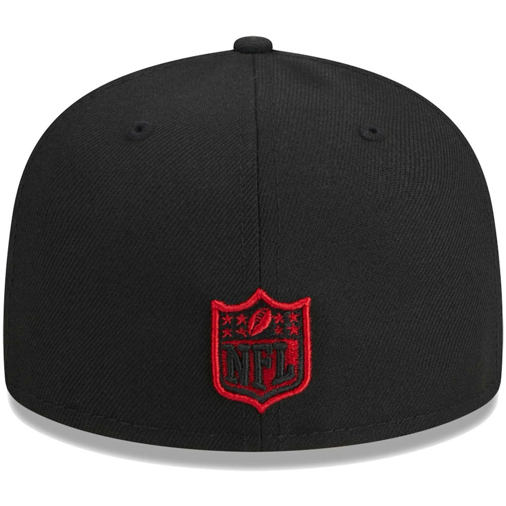 Atlanta Falcons New Era Youth Main 59FIFTY Fitted Hat - Black - NFL
