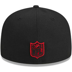 Atlanta Falcons New Era Youth Main 59FIFTY Fitted Hat - Black - NFL