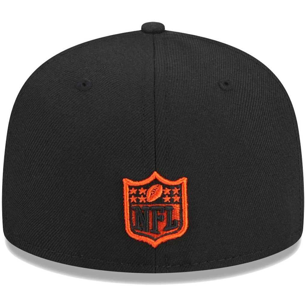 Cincinnati Bengals New Era Youth Main 59FIFTY Fitted Hat - Black - NFL