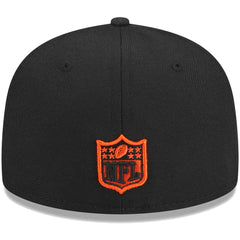 Cincinnati Bengals New Era Youth Main 59FIFTY Fitted Hat - Black - NFL