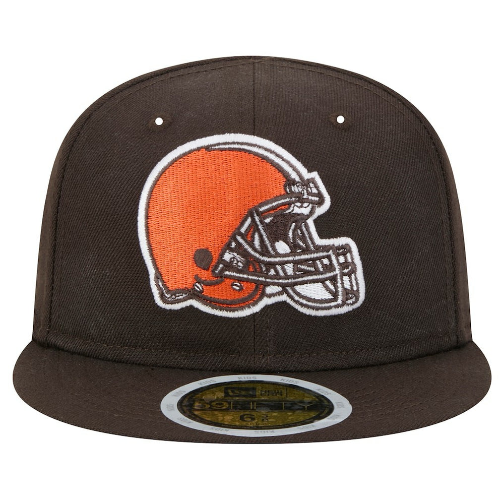 Cleveland Browns New Era Main 59FIFTY Fitted Hat - Brown - NFL