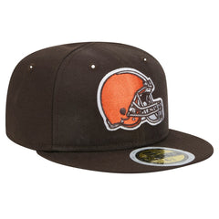 Cleveland Browns New Era Main 59FIFTY Fitted Hat - Brown - NFL