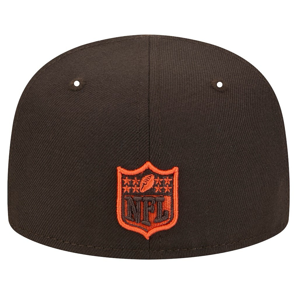 Cleveland Browns New Era Main 59FIFTY Fitted Hat - Brown - NFL