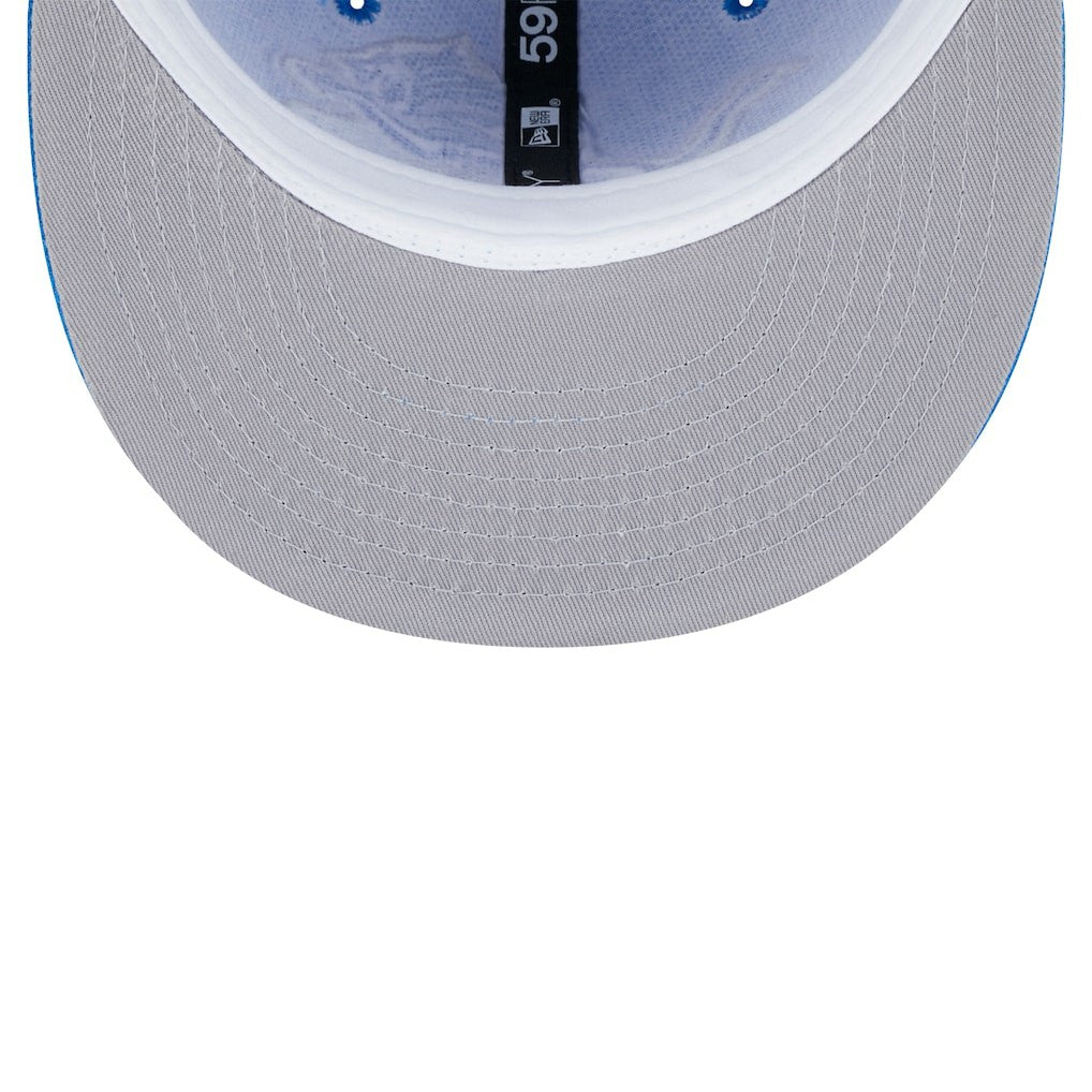 Detroit Lions New Era Main 59FIFTY Fitted Hat - Blue - NFL
