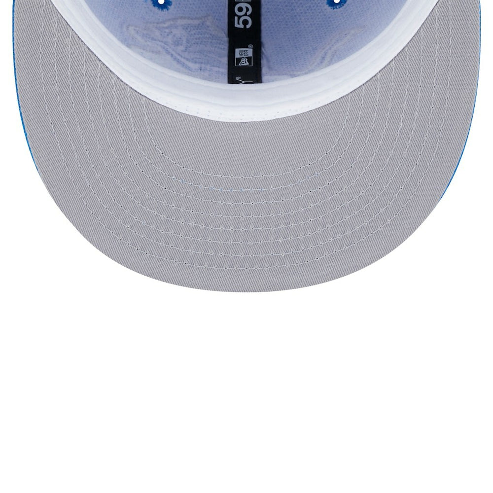 Detroit Lions New Era Main 59FIFTY Fitted Hat - Blue - NFL