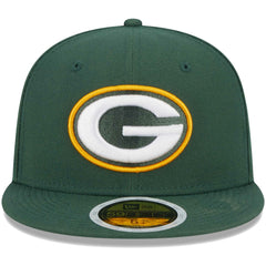 Green Bay Packers New Era Youth Main 59FIFTY Fitted Hat - Green - NFL