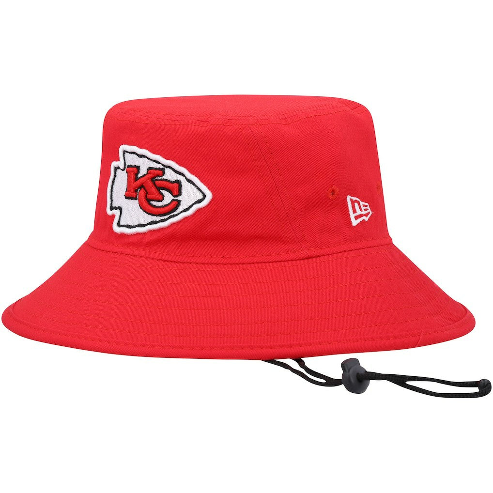 Kansas City Chiefs New Era Main Bucket Hat - Red - NFL