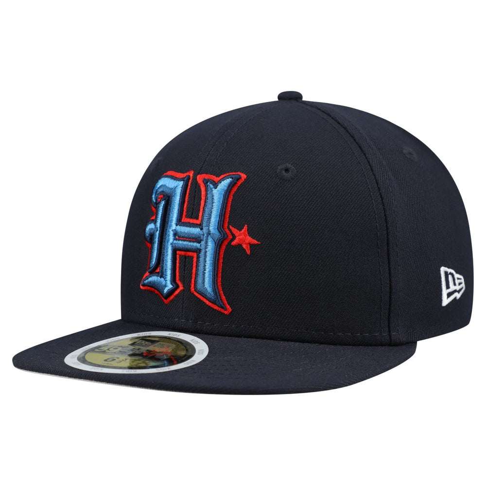 Houston Texans New Era Main 59FIFTY Fitted Hat - Navy - NFL