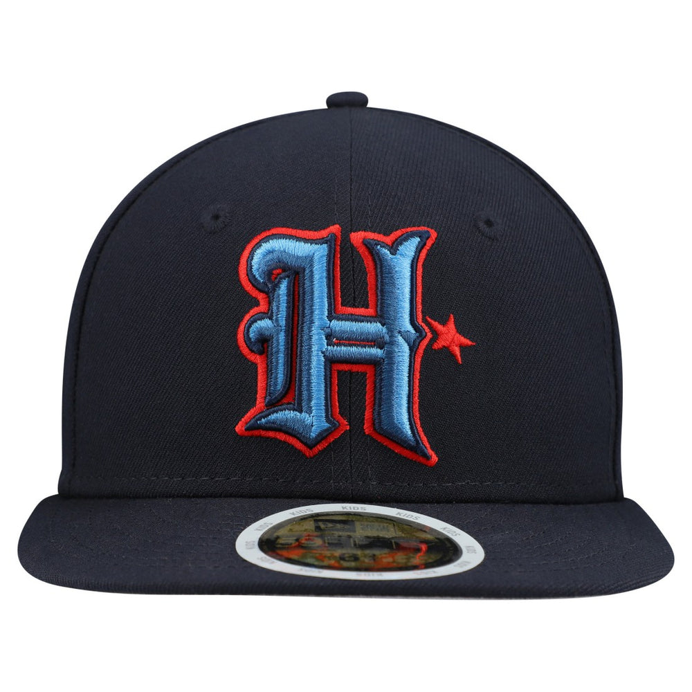 Houston Texans New Era Main 59FIFTY Fitted Hat - Navy - NFL