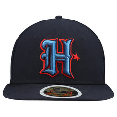 Houston Texans New Era Main 59FIFTY Fitted Hat - Navy - NFL