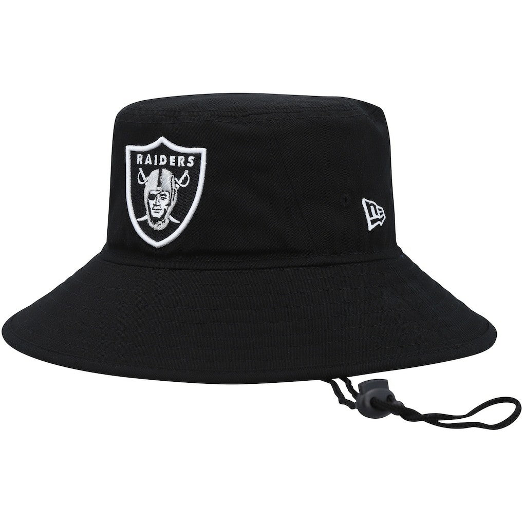 Las Vegas Raiders New Era Main Bucket Hat - Black - NFL