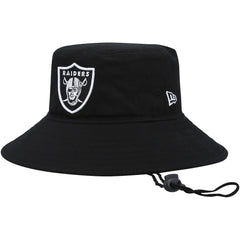 Las Vegas Raiders New Era Main Bucket Hat - Black - NFL