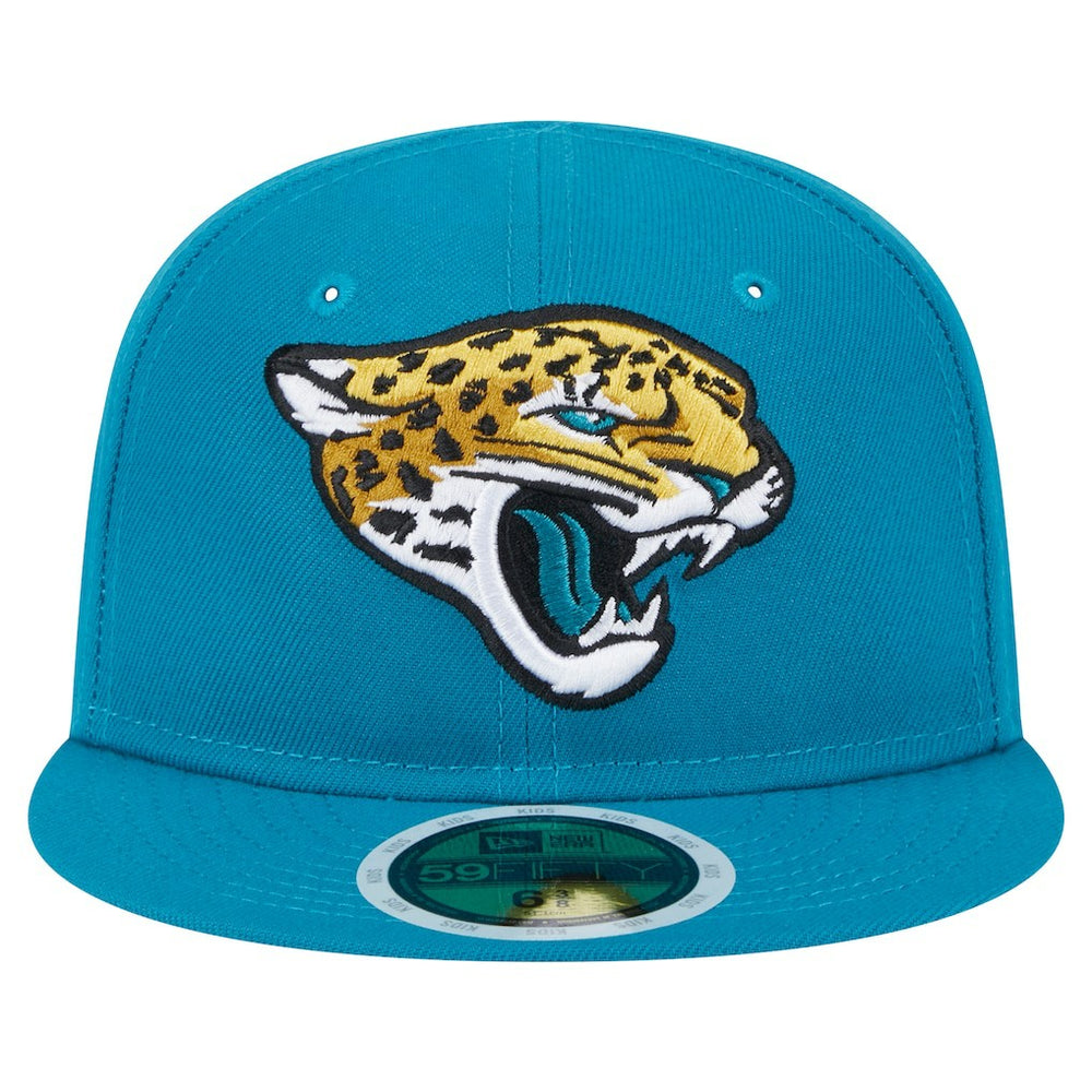 Jacksonville Jaguars New Era Main 59FIFTY Fitted Hat - Teal - NFL