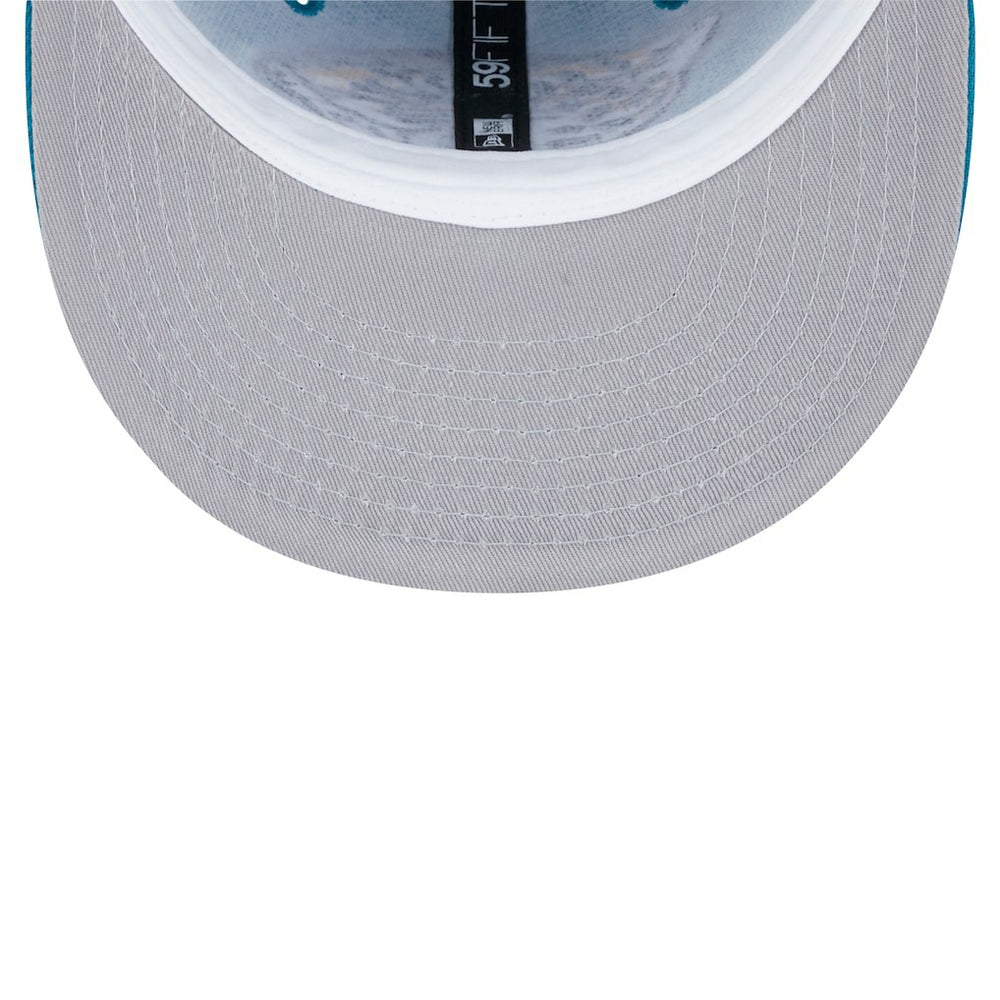 Jacksonville Jaguars New Era Main 59FIFTY Fitted Hat - Teal - NFL
