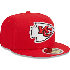 Kansas City Chiefs New Era Youth Main 59FIFTY Fitted Hat - Red - NFL