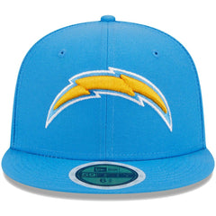 Los Angeles Chargers New Era Youth Main 59FIFTY Fitted Hat - Powder Blue - NFL
