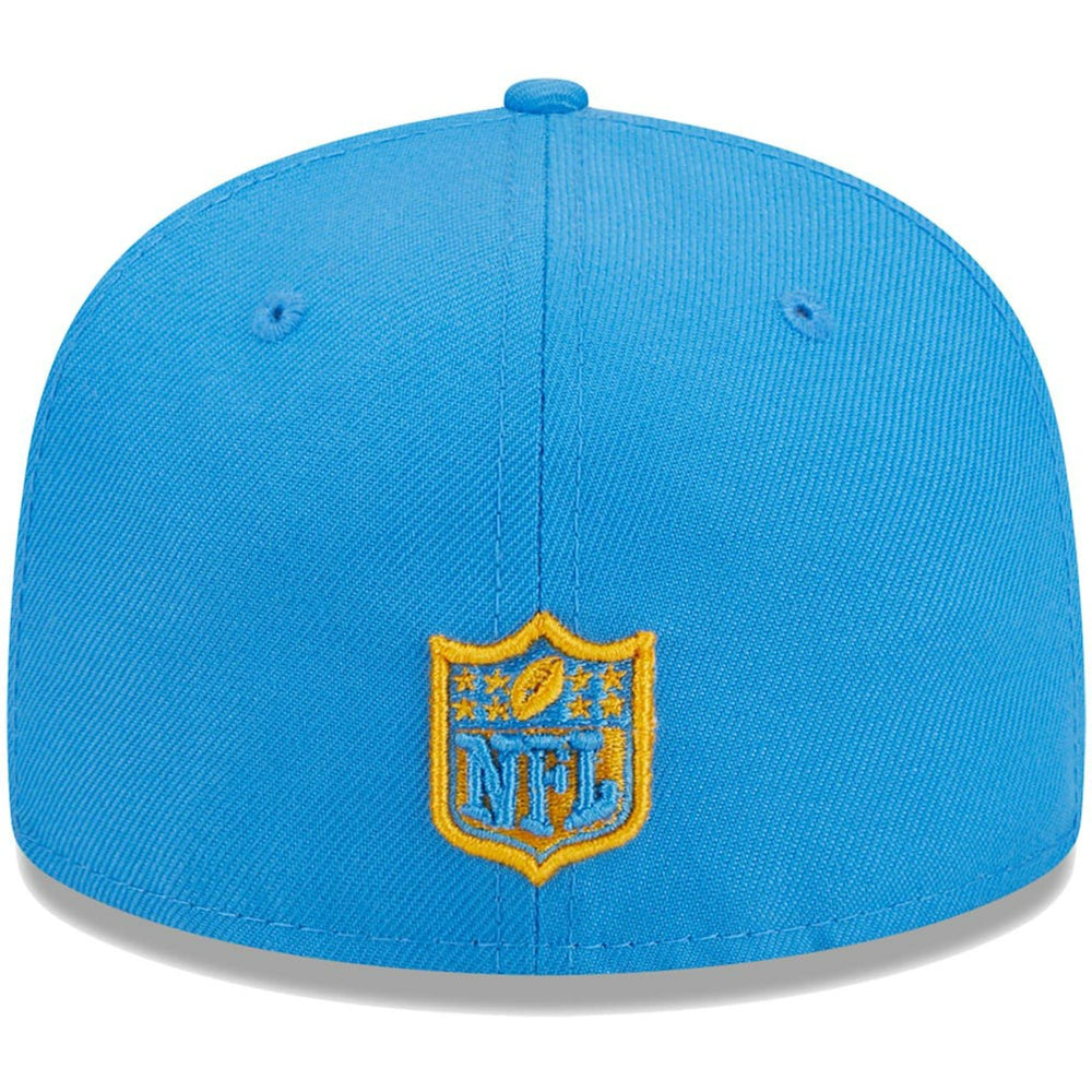 Los Angeles Chargers New Era Youth Main 59FIFTY Fitted Hat - Powder Blue - NFL