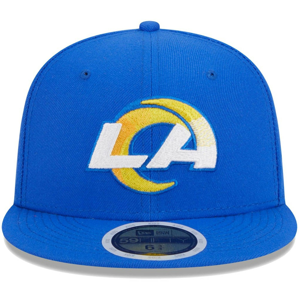 Los Angeles Rams New Era Youth Main 59FIFTY Fitted Hat - Royal - NFL