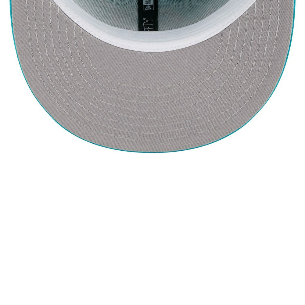 Miami Dolphins New Era Youth Main 59FIFTY Fitted Hat - Aqua - NFL