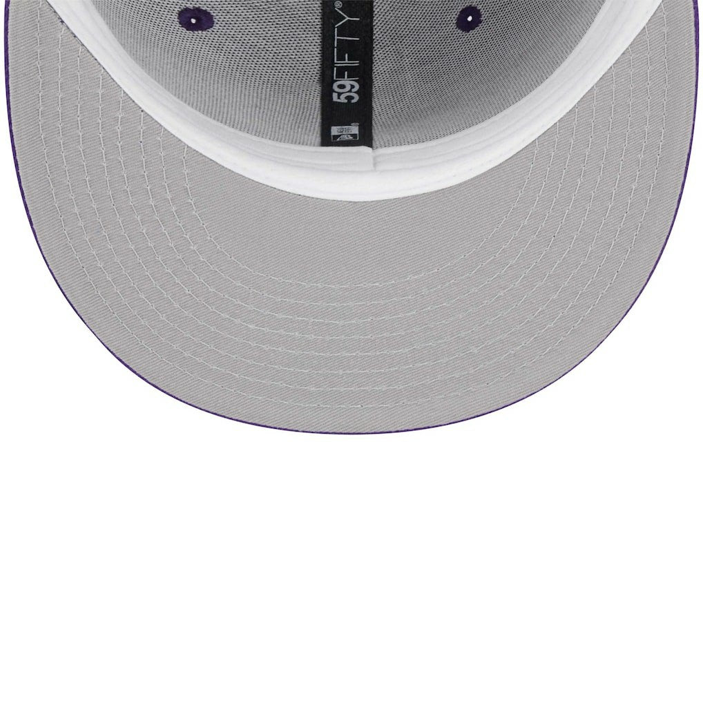 Minnesota Vikings New Era Youth Main 59FIFTY Fitted Hat - Purple - NFL