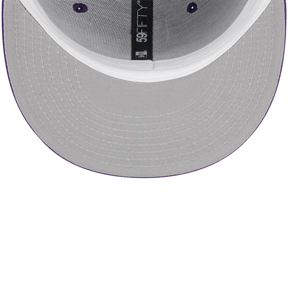 Minnesota Vikings New Era Youth Main 59FIFTY Fitted Hat - Purple - NFL