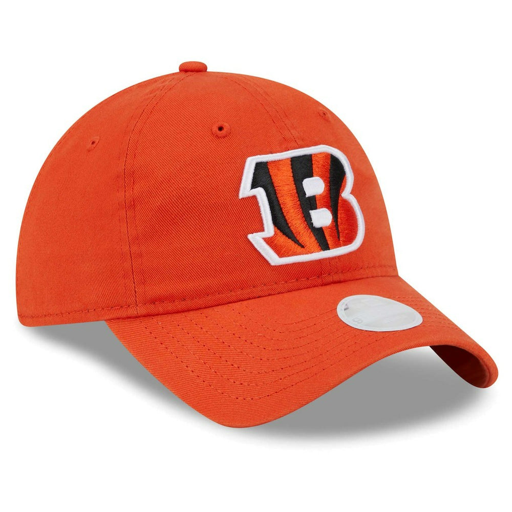 Cincinnati Bengals New Era Women's Main Core Classic 2.0 9TWENTY Adjustable Hat - Orange - NFL