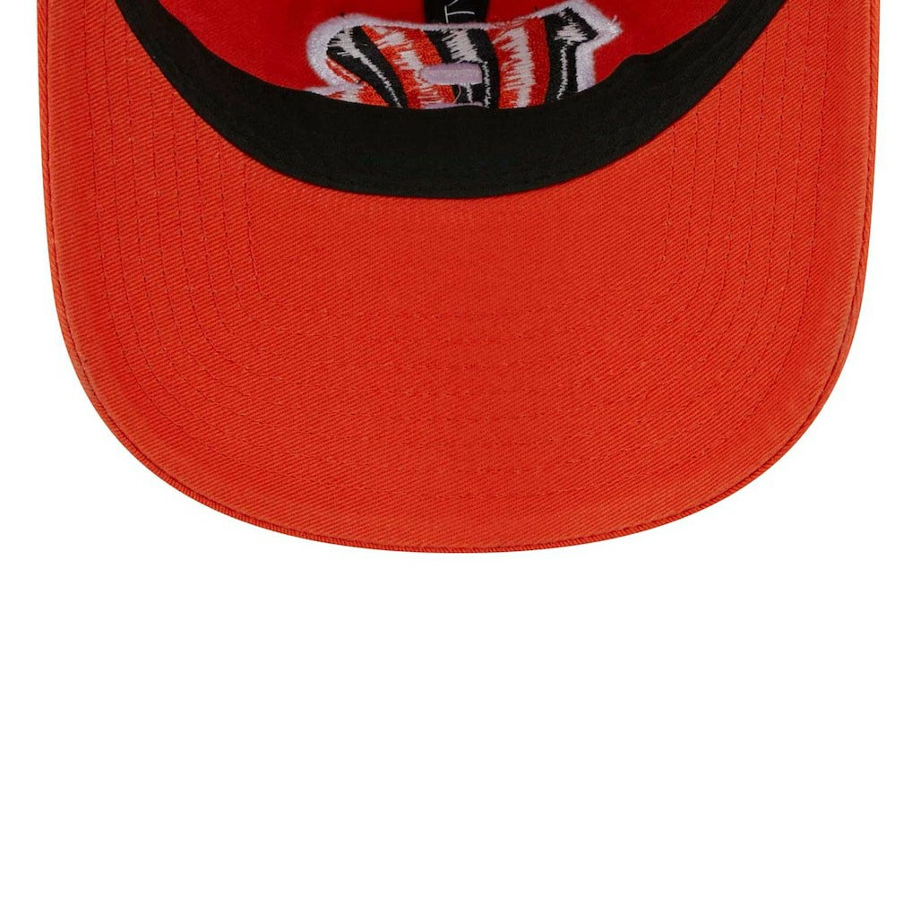 Cincinnati Bengals New Era Women's Main Core Classic 2.0 9TWENTY Adjustable Hat - Orange - NFL