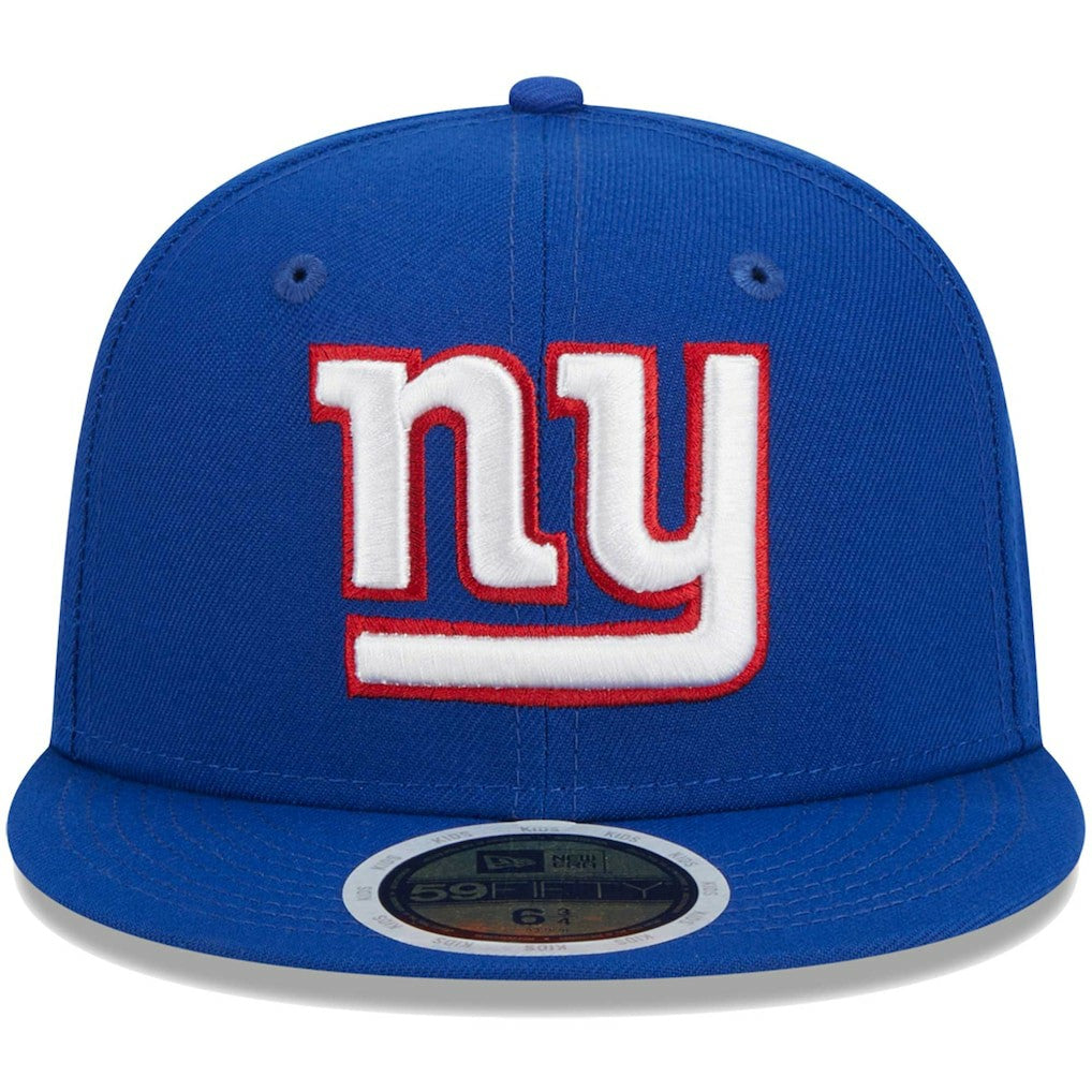 New York Giants New Era Youth Main 59FIFTY Fitted Hat - Royal - NFL