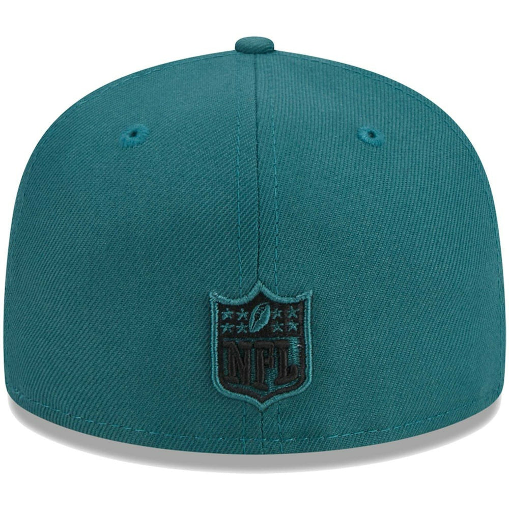 Philadelphia Eagles New Era Youth Main 59FIFTY Fitted Hat - Midnight Green - NFL