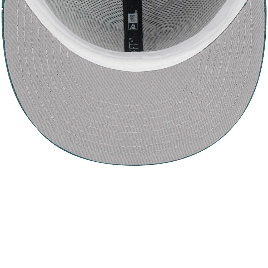 Philadelphia Eagles New Era Youth Main 59FIFTY Fitted Hat - Midnight Green - NFL